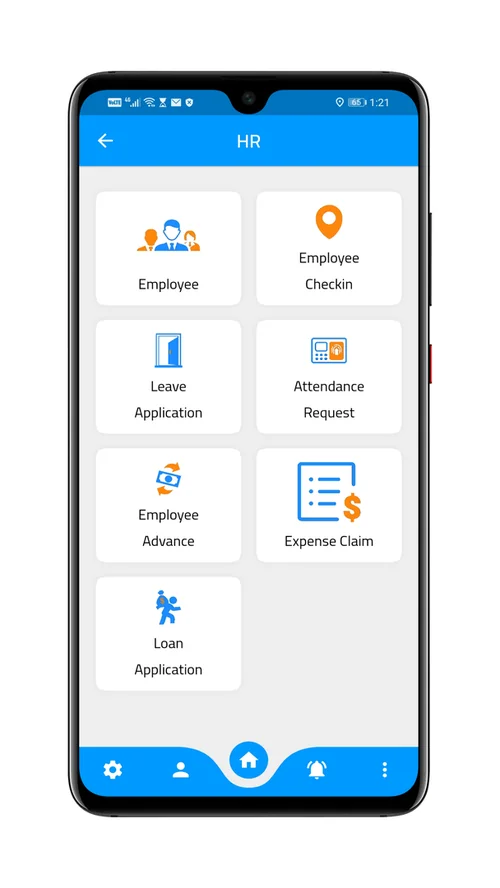 Frappe Mobile app, HR module